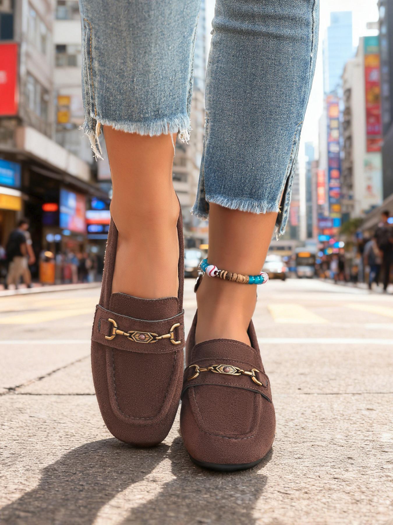 Women's Loafers Comfortable Slip-On Design Ideal for Walking and Driving Multifunctional Daily Wear Fashionable Ladies Shoes