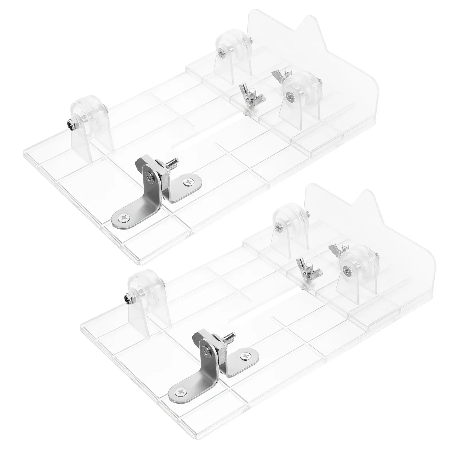 Glass Bottle Cutter Set 2 Pieces, Glass Cutting Tool Kit, Sharp Hard Alloy Cutting Head, DIY Machine Kit, Essential Crafting Tools
