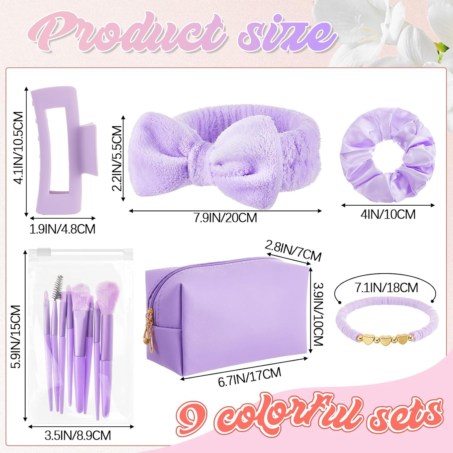 54 count 2026 Graduation Gifts Sets Bulk for Tween Teen Women Preppy Party Favors Preppy Trendy Stuff Makeup Bag Hair Pin Scrunchies Headbands Bracelet Present for College(Classic Color) 54 count 2026 Graduation Gifts Sets Bulk for Tween Teen Women Preppy Party Favors Preppy Trendy Stuff Makeup Bag Hair Pin Scrunchies Headbands Bracelet Present for College(Classic Color)