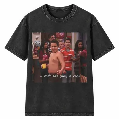 Gibby What Are You A Cop Unisex T-shirt, Gibby Adult Casual T-shirt Menswear Top Underwear Tshirt graphic tees# high-quality cotton casual top# high-quality cotton casual top