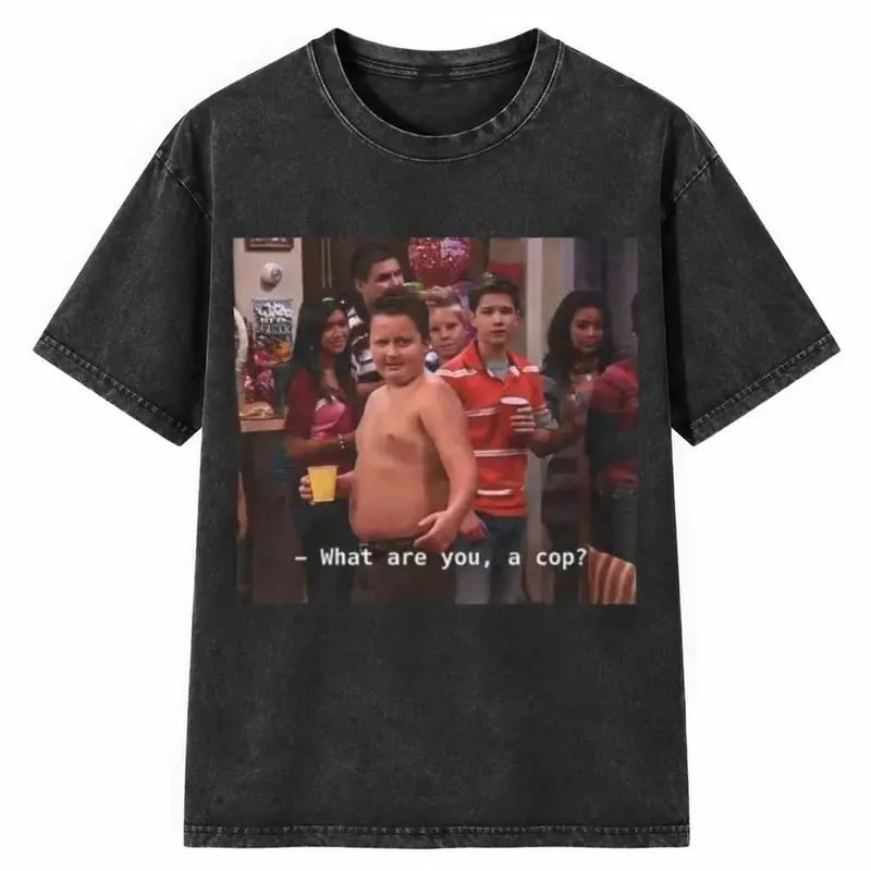 Gibby What Are You A Cop Unisex T-shirt, Gibby Adult Casual T-shirt Menswear Top Underwear Tshirt graphic tees# high-quality cotton casual top# high-quality cotton casual top