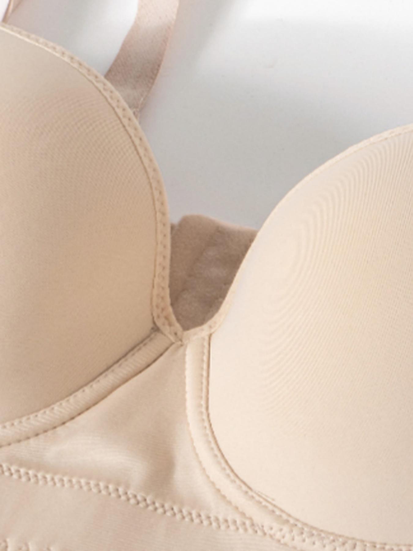 2-Pack Women's Adjustable Supportive Everyday Bras with Underwire, Comfortable Breathable Fit Underwear, Adjustable Straps to Prevent Sagging