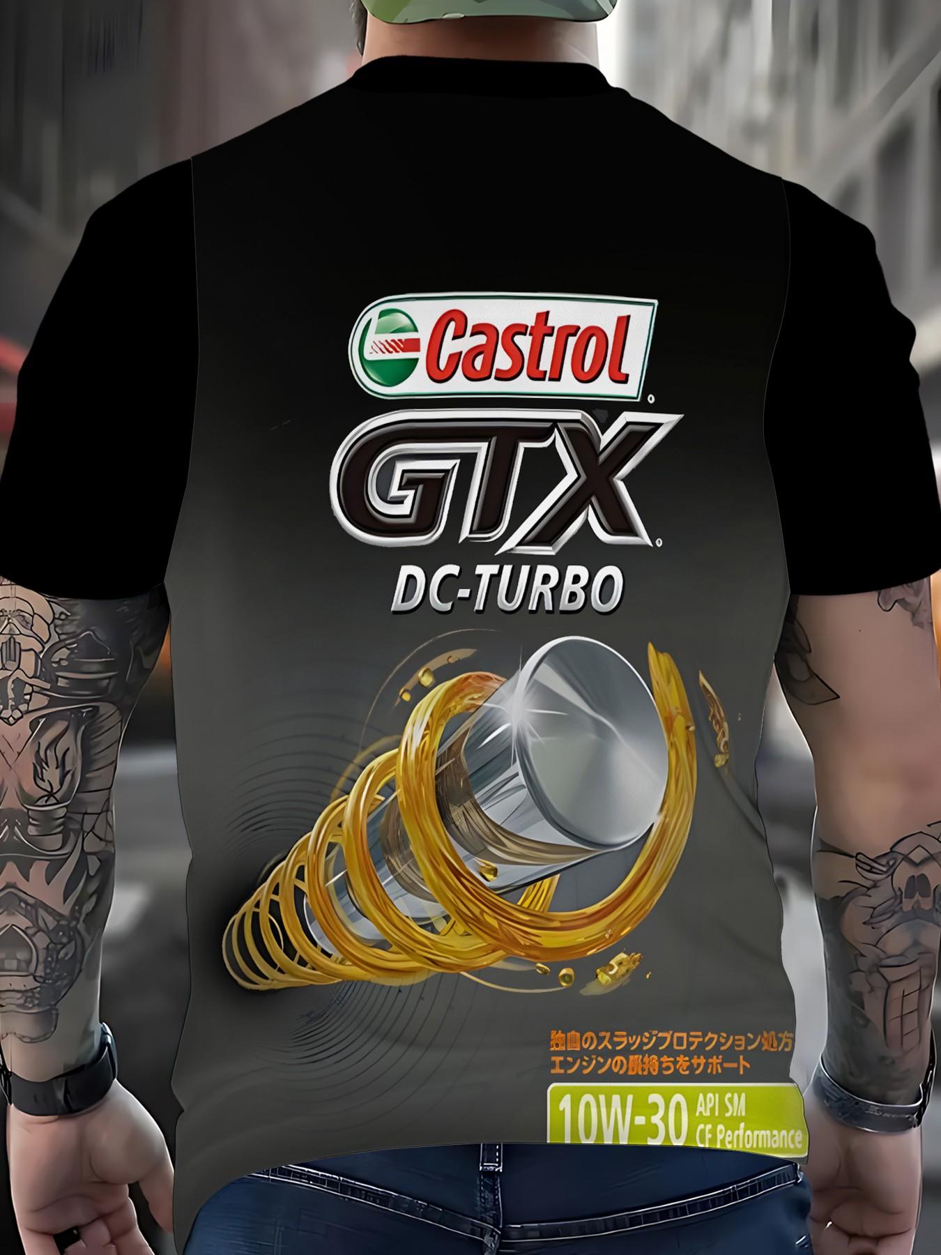 Men's Trendy Print T-Shirt, Fashionable Simple Design, Comfortable Fabric, Casual Daily Wear, Versatile and Stylish, Short Sleeve, Fitted