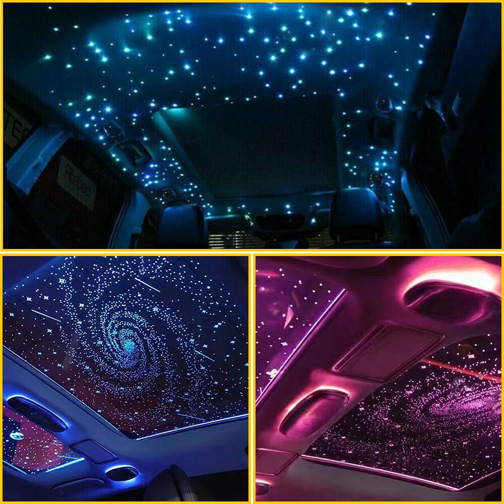 1000pcs Car Headliner Star Light kit Roof Twinkle Ceiling Light Fiber Optic EW