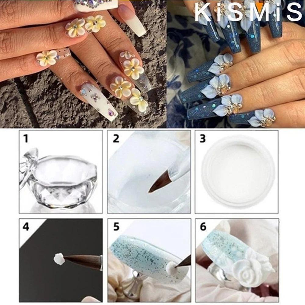 Professional 5-Piece Nail Brush Set, Nail Art Brush: Synthetic Bristles, Non-Shedding, Stainless Steel Handle. Includes Flat, Angled, Detail, Fan Brushes for Smooth Gel & Dip Powder Application. Ergonomic Grip for Salon & Diy Use.