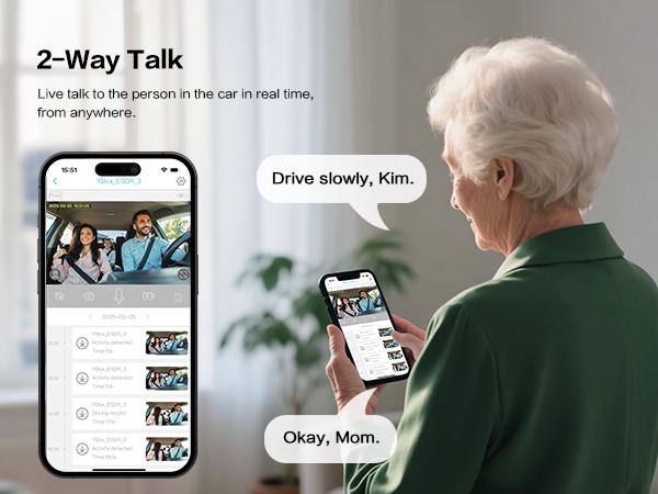 4G LTE Dash Cam Front Inside, Dual FHD Live-View and Instant Alerts via APP, Cellular Car Camera with 24/7 Parking Mode, IR Night Vision, No Screen, AI Detection dashcam for Cars, GPS