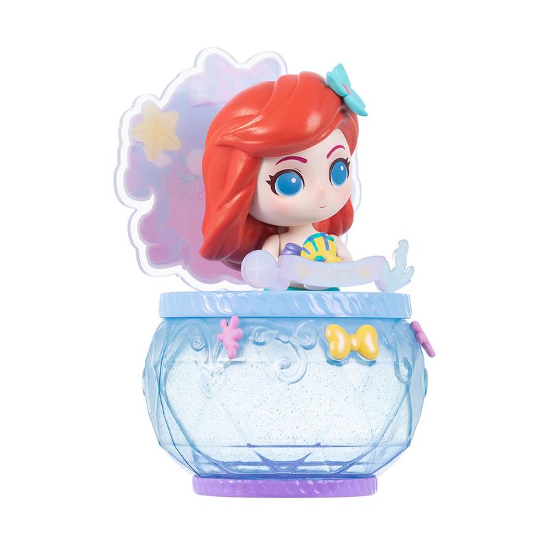 Disney Princess Dream Flower Gift Collection Blind Box Cute Jewelry Box Ornament Beautiful Disney Princess Figurines