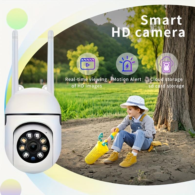 4pcs 1080P/5G Wireless WiFi Camera/color Night Vision/two-way Audio/360-degree Pan/tilt/zoom, AI Motion Tracking And Detection/home Security Monitoring/spotlight, And Alarm/cloud Storage And SD Card Storage.., Property Protection