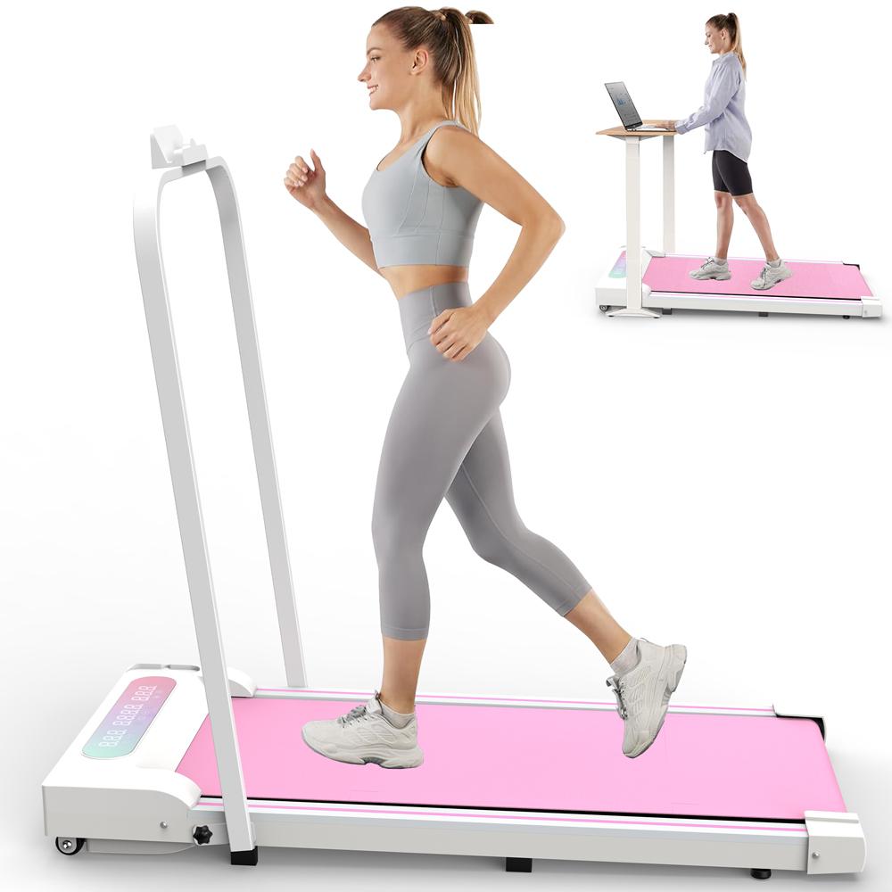 【KINMAC】265 lbs Treadmills Walking Pad, 2 in 1 Running Machine, Under Desk Treadmill for Home Office, Protable Treadmill Walking Treadmills for Home