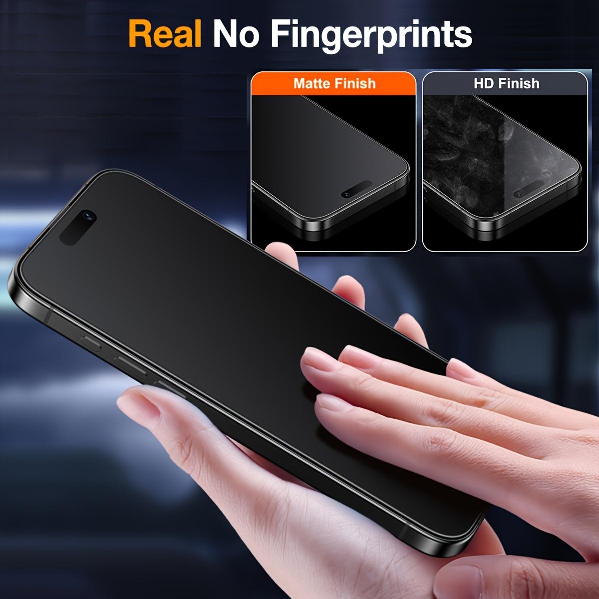 Privacy Matte Ceramic Screen Protector Film, Compatible with Smartphone iPhone 17 Pro Max/16/15/14/13/12/11, Full Coverage, Anti-Fingerprint, Anti-Glare