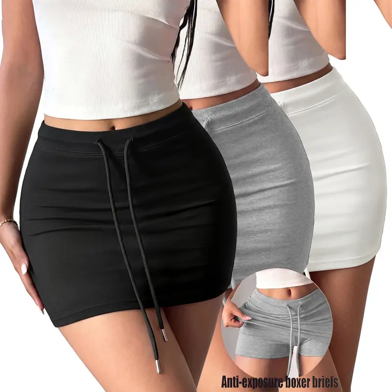 ASANDY 3 Pack Women Workout Shorts High Waisted Yoga Shorts Athletic Gym Shorts for Women Butt Lifting Shorts Anti Exposure Safety Shorts Soft Stretch Running Fitness Activewear
