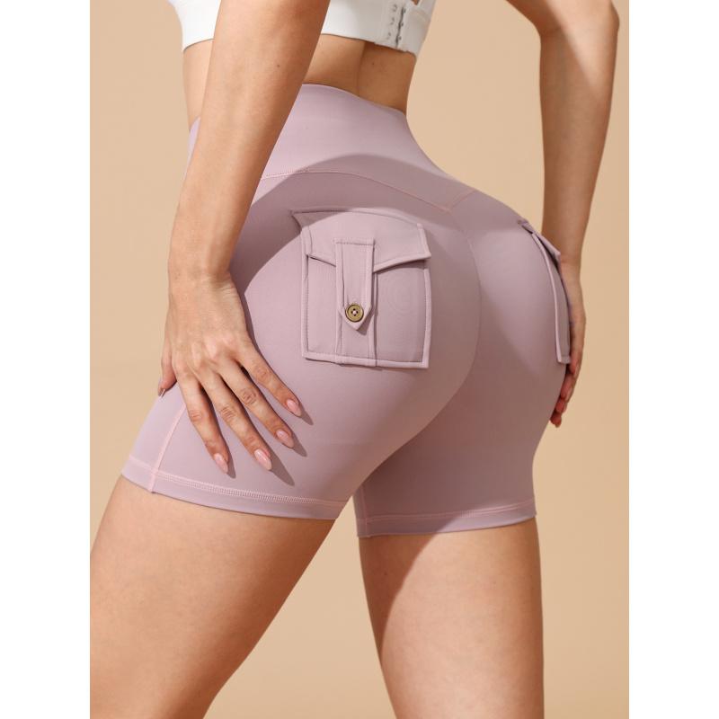 High Waist Yoga Pants with Phone Pocket| Butt Lifting Micro Flare Leggings No Chafing Workout Leggings