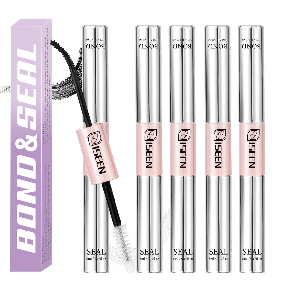 Waterproof Eyelash Glue 2-In-1 Eyelash Bond, Strong Hold Home Use, Solid Form, Non-Toxic, Long-Lasting Adhesive, Perfect for Daily Makeup