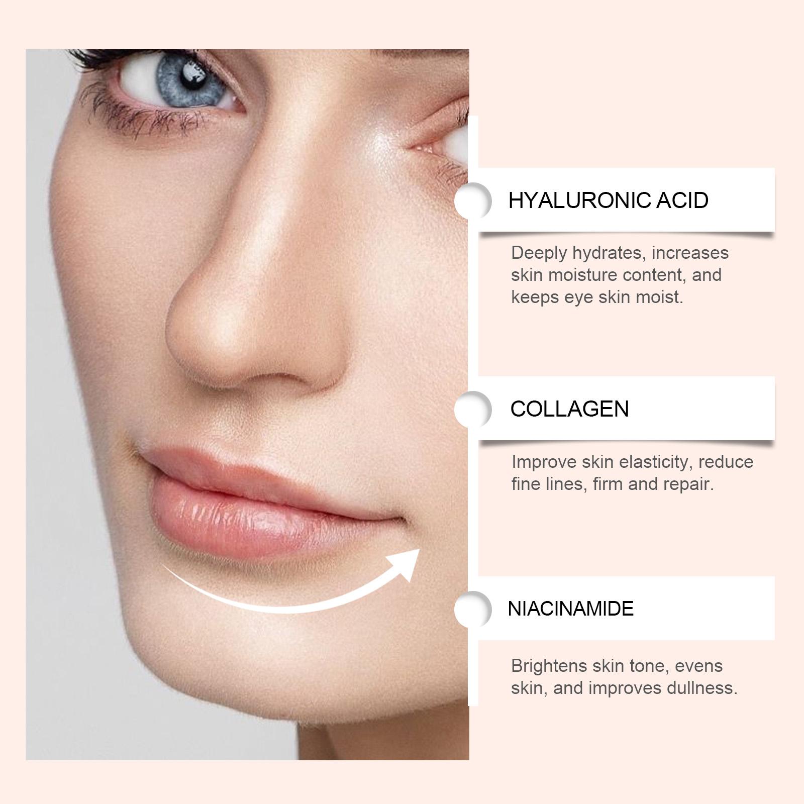 [NEW] The Peptide Collagen Hydrogel Eye Patch 60 Patches Reduce Puffiness Hydrate Under-Eye Bags in 10 Minutes