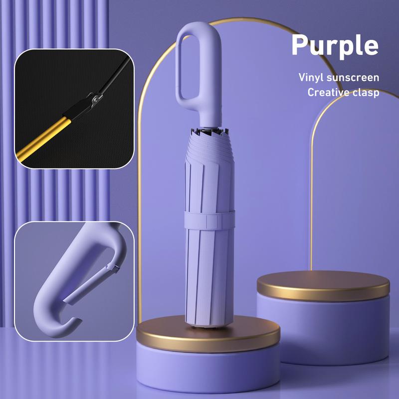 Portable Automatic Folding Umbrella, Windproof Waterproof Design, Outdoor Use, Durable and Lightweight, Ideal for Travel and Daily Use, Wind Resistant Umbrella