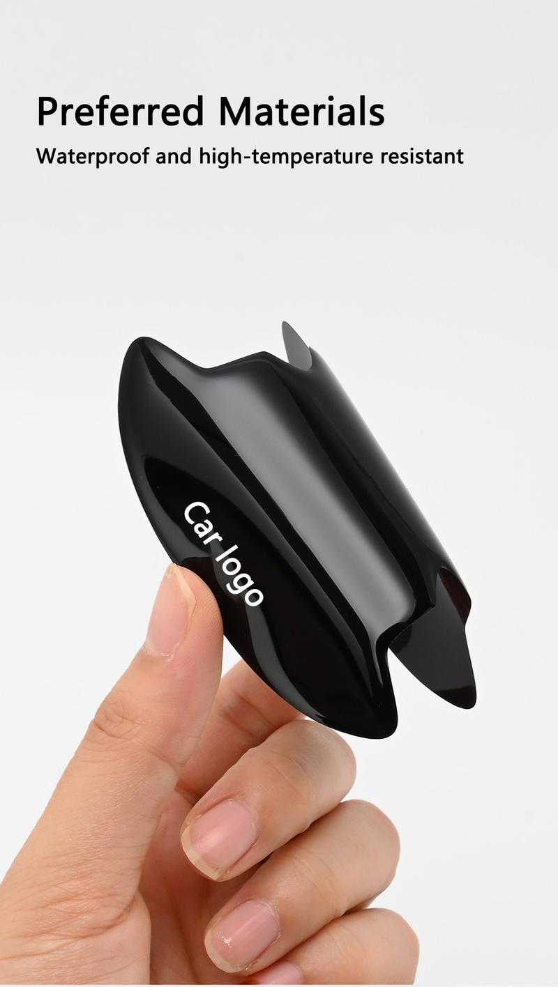 4 or 8 Pcs Car Door Handle Bowl Anti-Collision Protective Stickers for Toyota, Prius and Auris Auto Accessories