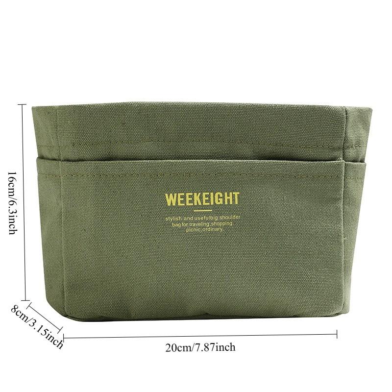 Multi-Functional Zipper Bag Without Inner Lining, Versatile Outer Pouch, Ideal for Organizing Essentials, Durable & Practical Design