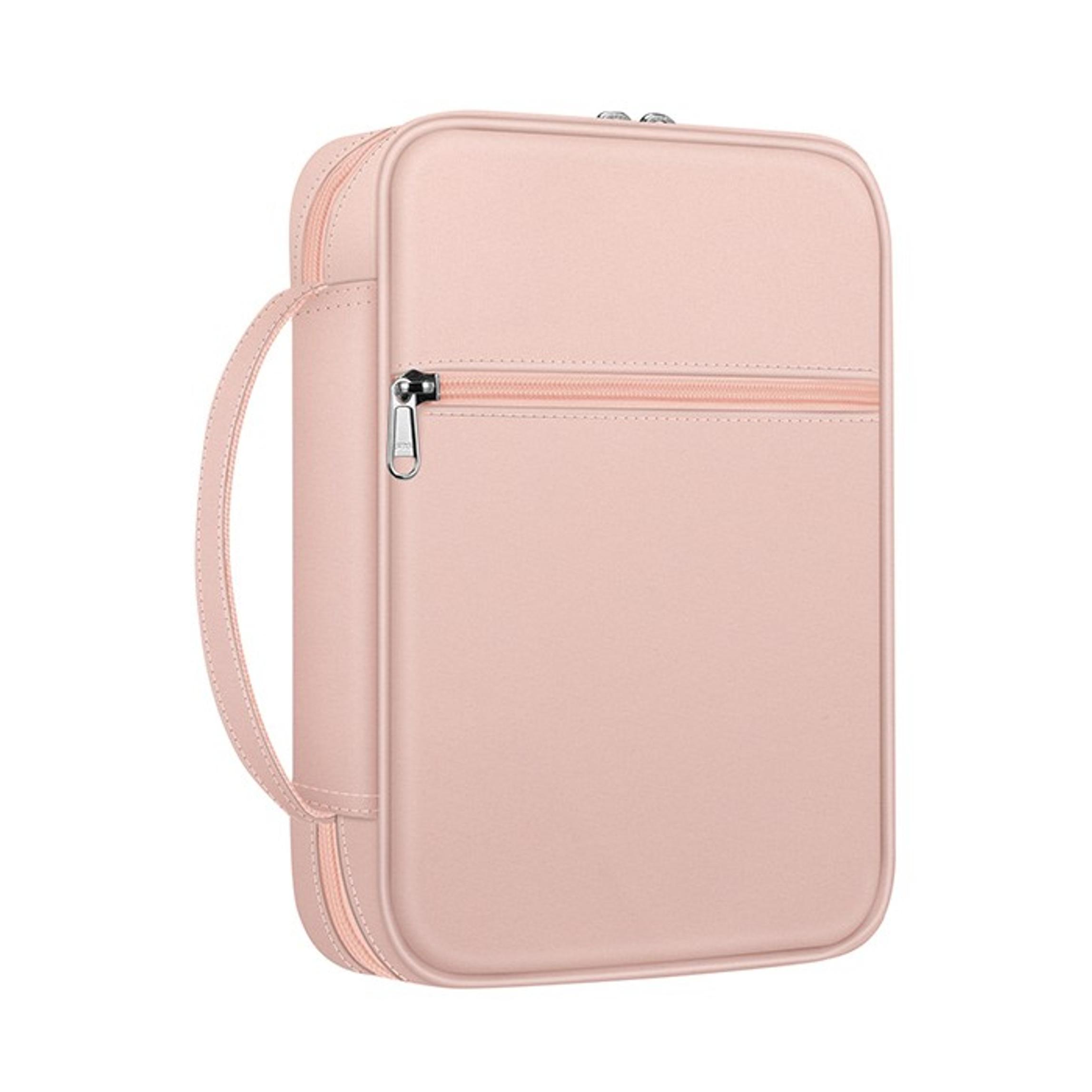 Finpac Polyester Bible Cover - 11x8x2.3" Ipad/Bible Carrying Case with Handle, Zippered Pocket, Multiple Colors, Protective Church Bag Gift for Women Men Finpac Polyester Bible Cover - 11x8x2.3" Ipad/Bible Carrying Case with Handle, Zippered Pocket, Multiple Colors, Protective Church Bag Gift for Women Men