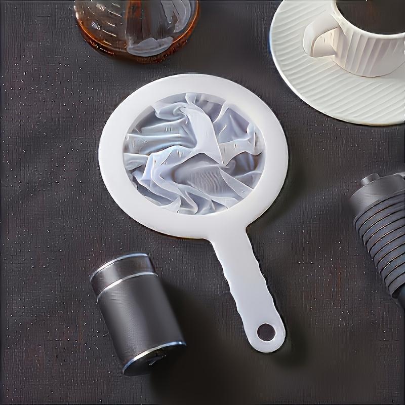 100 Mesh Fine Mesh Filter, Premium Kitchen Sieve Filter for Wine, Tea, Soy Milk, Baking, Food Strainer, Juice Flour Filter, Tea Juice Flour Soy Milk Strainer, Hanging Strainer, Suitable for Home Brewing, Kitchen Strainer, Kitchen