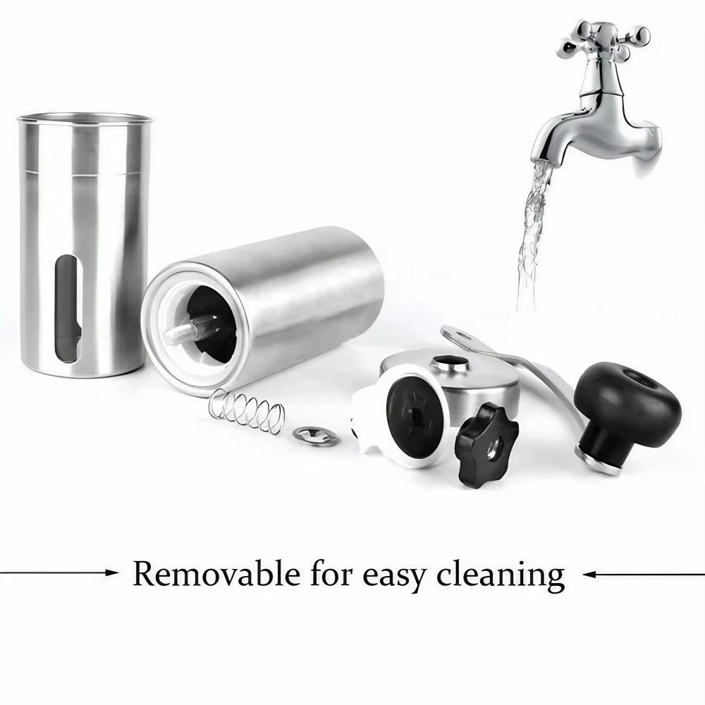 Professional Portable manual Coffee Grinder Adjustable Ceramic Burr Stainless Steel Body Non-Slip Hand Crank Precision Coffee Mill for Home Commercial Use