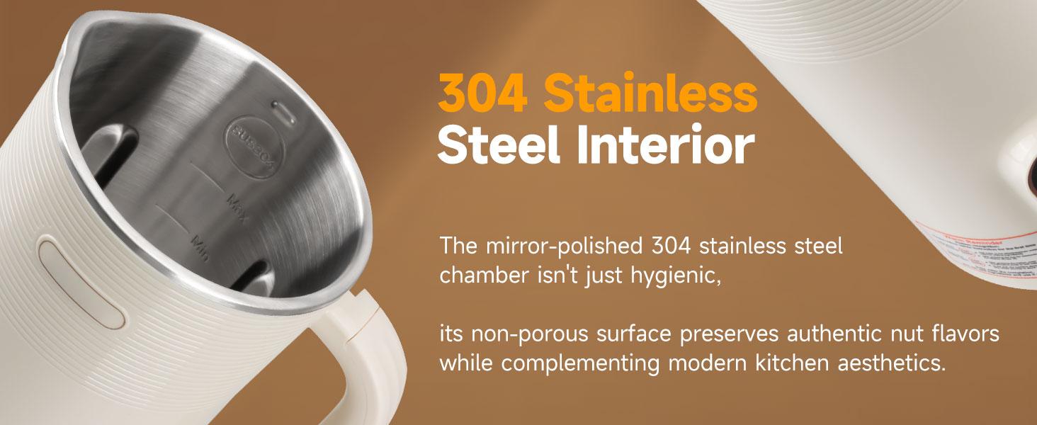 10 in 1 Almond Milk Maker & Nut Milk Maker Machine, 35oz Automatic Soy, Oat, Coconut Milk, Juice & Porridge Maker with 8 Blades, Delay Start, Keep Warm, Boil Water, Self-Cleaning, Cream