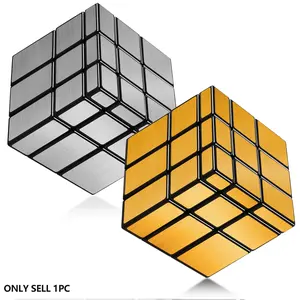 Sengso Mirror Cube 2x2 3x3 4x4 Puzzle Cube, Professional Smooth Abs Material, Adult Stress Relief, Cognitive Development Toy