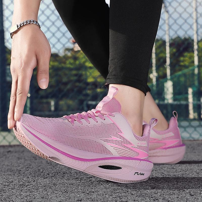 Comfortable Casual Running Shoes, Breathable Textile Upper, Tpu Anti-Slip Sole, Ideal for Outdoor Activities, Perfect Gift for Valentine's Day