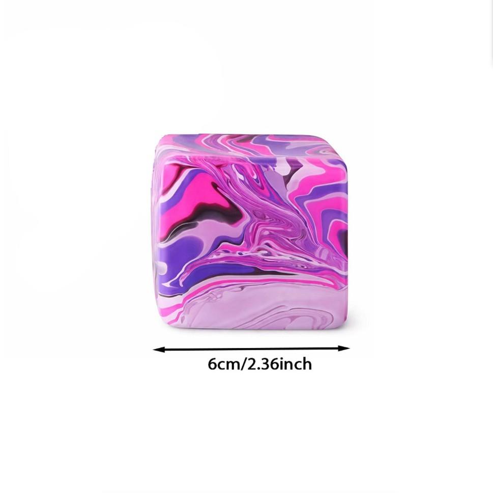 Anxiety Squishies, Fidget Cube Stress Relief, Mini Squishy Stress Cube, Ice Squishy Cube Sugar Balls, Sensory Toys for Kids with Autism, for Classroom Prize, Novel Design Colorful