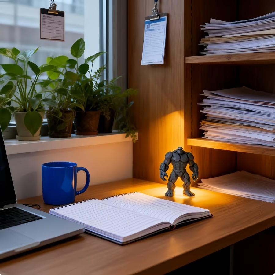3D printed stone-textured gorilla statue, a modern minimalist decorative ornament, available in black/grey styles, perfect for home, office desk, or bookshelf accents. An ideal birthday/anniversary/party/halloween/christmas gift for gorilla enthusiasts an