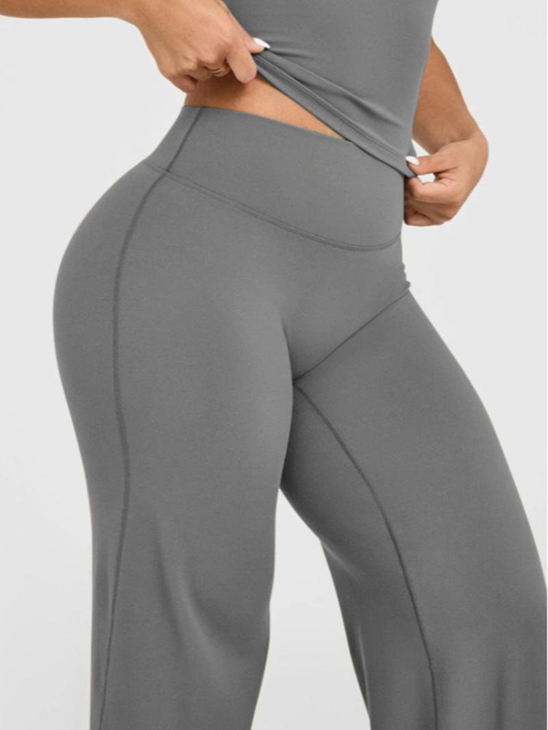 Women's Casual Wide Leg Sport Pants, Perfect Choice for Autumn Winter, Comfortable Fashion Design, Ideal for Daily Wear, Athleisure Style Bottoms