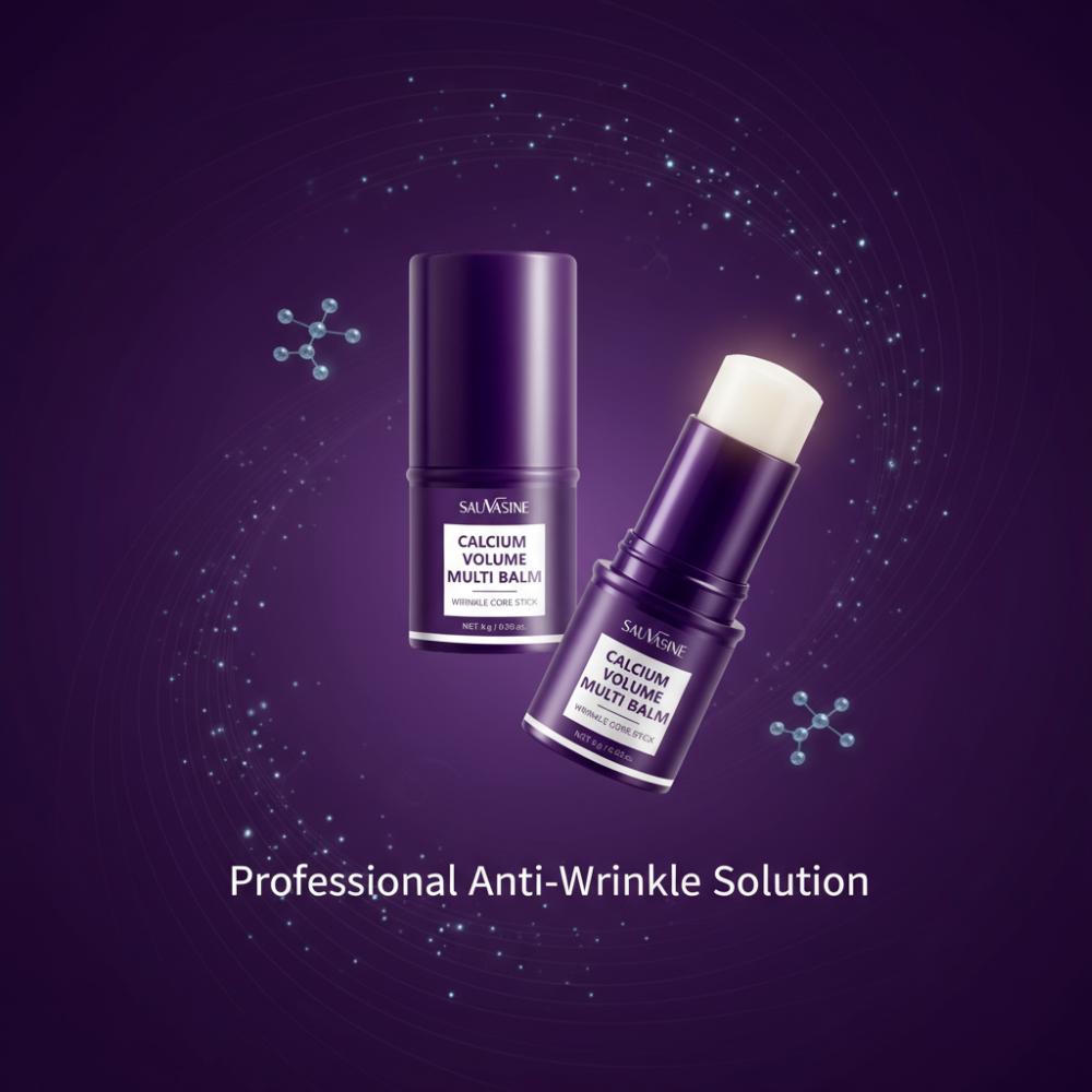 Calcium Volume Multi Balm, Collagen All-in-One Moisturing Stick, Collagen Boosting, Wrinkle Smoothing, Firming & Eye Hollow Plumping Eye Treatment,Hydrating, Anti-Aging & Travel Friendly , Anti-aging Skin Care Stick for Eyes, Neck, Face, 6g