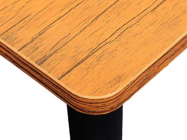 LHBcraft Solid Wood Furniture Table and Chair Set, 4-Seater Kitchen Table with Metal Frame, Compact Kitchen Table for Small Spaces, Apartments, Breakfast,Christmas gift