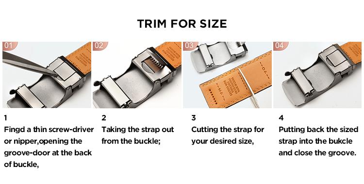 [Can be cut short]Mens Belt Leather Ratchet casual automatic buckle belt Modern Men's Buckle Belt For Men Designer Belt Dress and with Adjustable Buckle for Men's Wear Gift Textured/TikTokShopBacktoSchool/business belt/premium belt for men/Outdoorfun