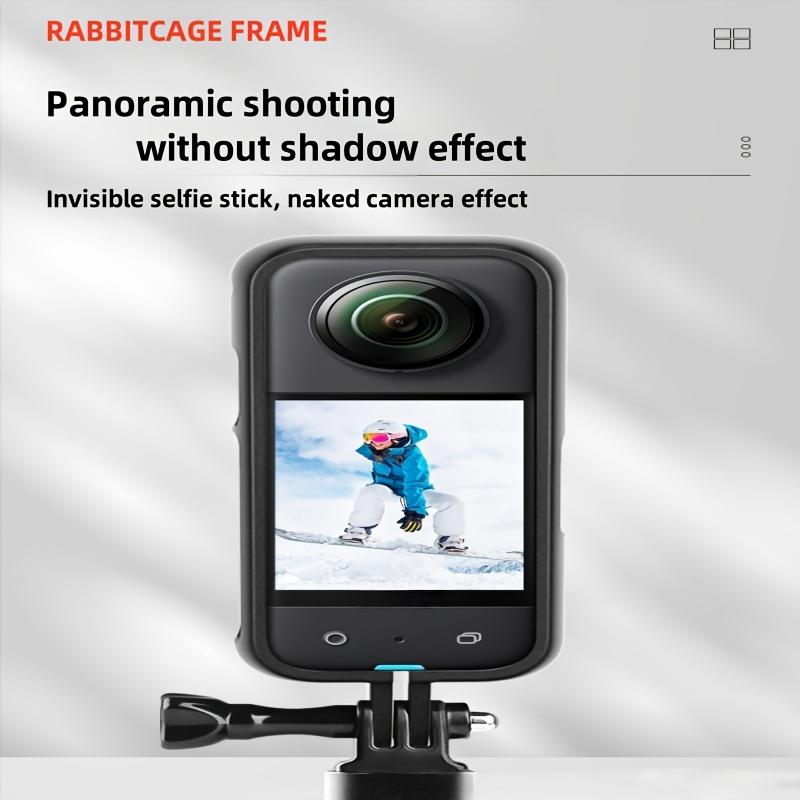 Insta360 One X3 Frame Panoramic Action Camera Cage Protective Case, Durable Design for Secure Protection & Lens Safety, Panoramic Compatibility, Action Camera Accessories