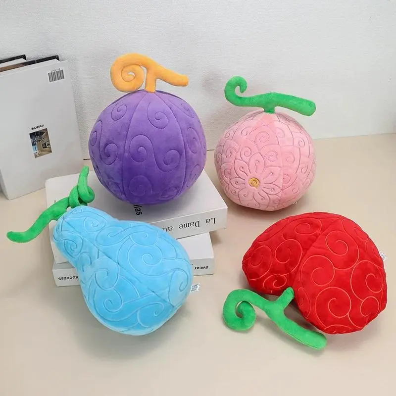Hot Sale One Piece Devil Fruit Plush Robin Flower-Flower Chopper Op-Op Luffy Gum-Gum Edward Teach Tremor-Tremor Stuffed Peluche