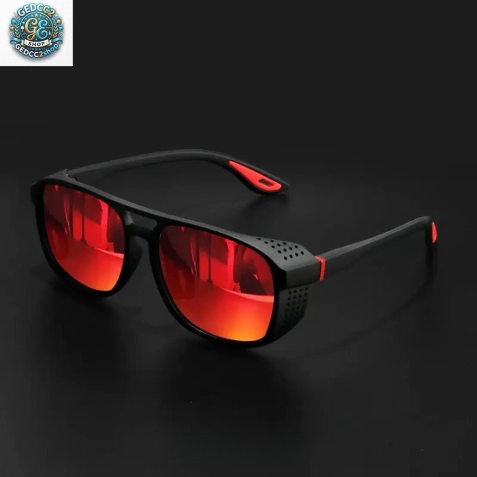 Men's Wraparound Shape Polarized Lenses Sports Sunglasses - Lightweight Frame, UV400 Protection, Windproof Eyewear for Running Cycling, Outdoor Sports