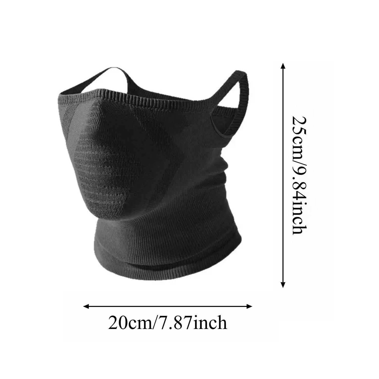 Breathable Windproof Face Mask with Ear Hooks, 2 Styles Outdoor Sports Mask for Running, Hiking, Cycling & Travel, Comfortable Design