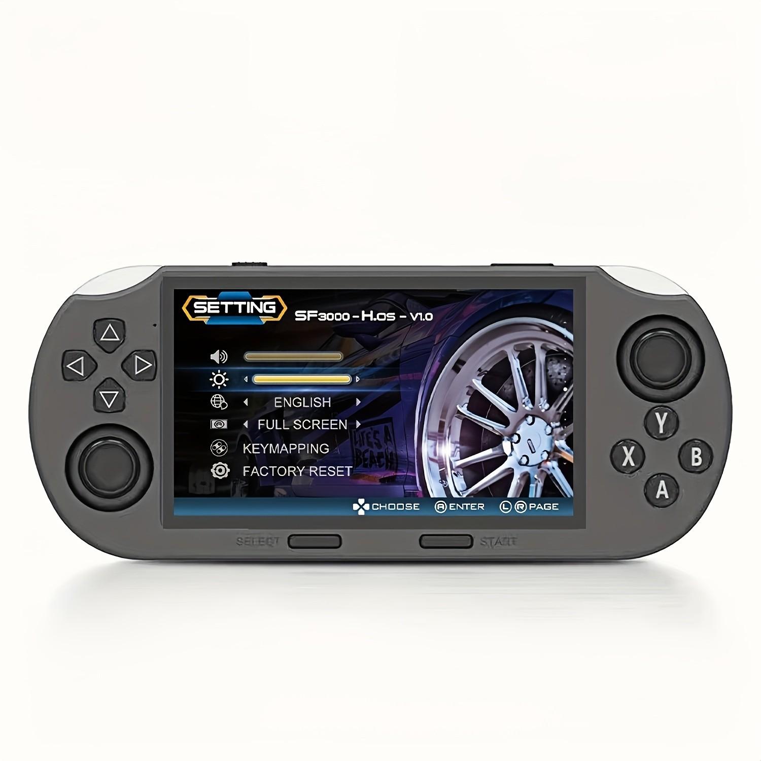 Open Source Retro Handheld Game Console, 4.5 Inch IPS Screen, 3000mah Long Lasting Battery, Dual Joystick, Mp4 Mp3 Ebook Function