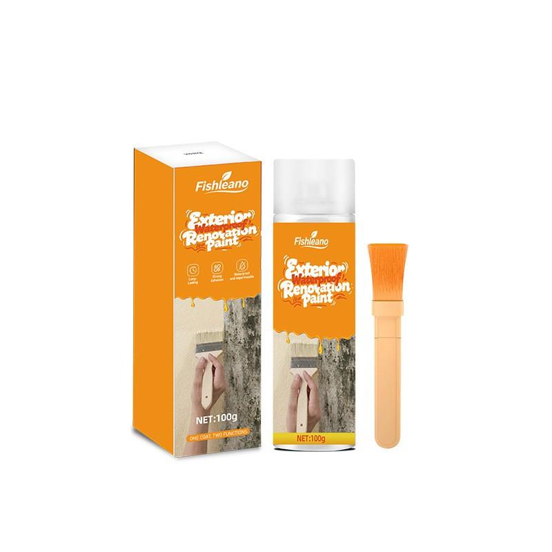 Outdoor Waterproof Renovation Paint, Anti-Mold, Moisture-Resistant, Sunscreen Wall Coating, Exterior Wall Repair Paint, Durable & Protective