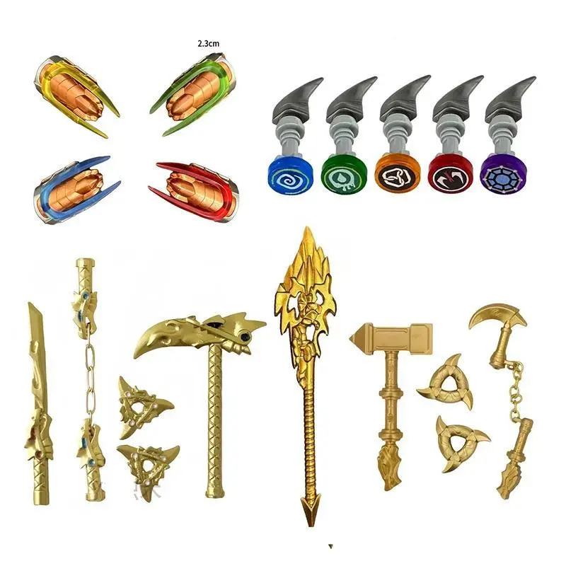 Small Building Blocks Little Assemble Bricks Accessories Mini Toy Parts for Movies Dolls Gifts For Children Kids