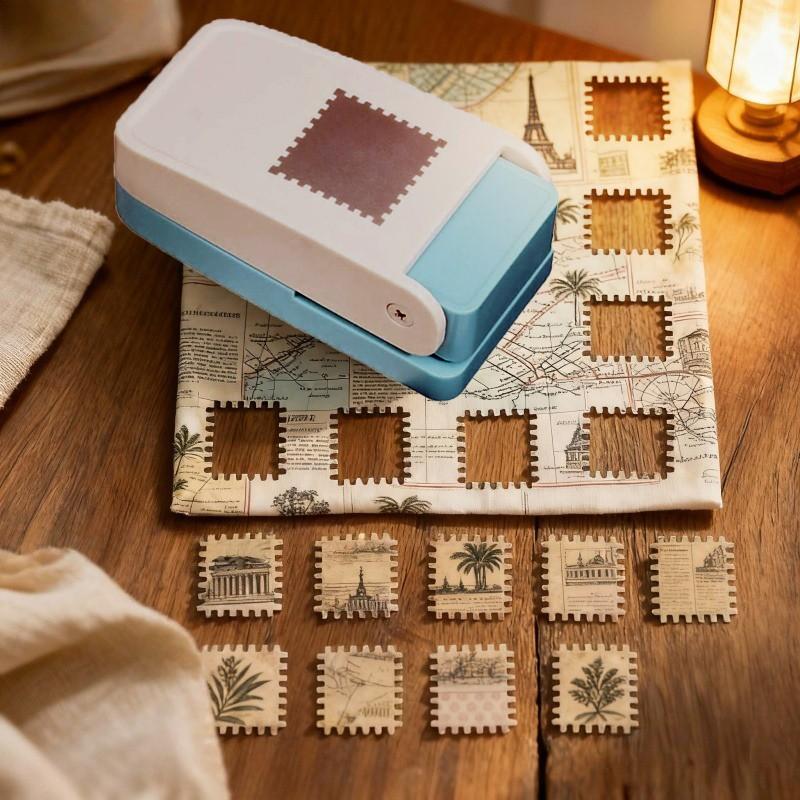 Stamp Printing Machine Stamp DIY Precision Print Portable Small Zero Barrier Craft Stamping Tool Essential Handmade Journal Supplies