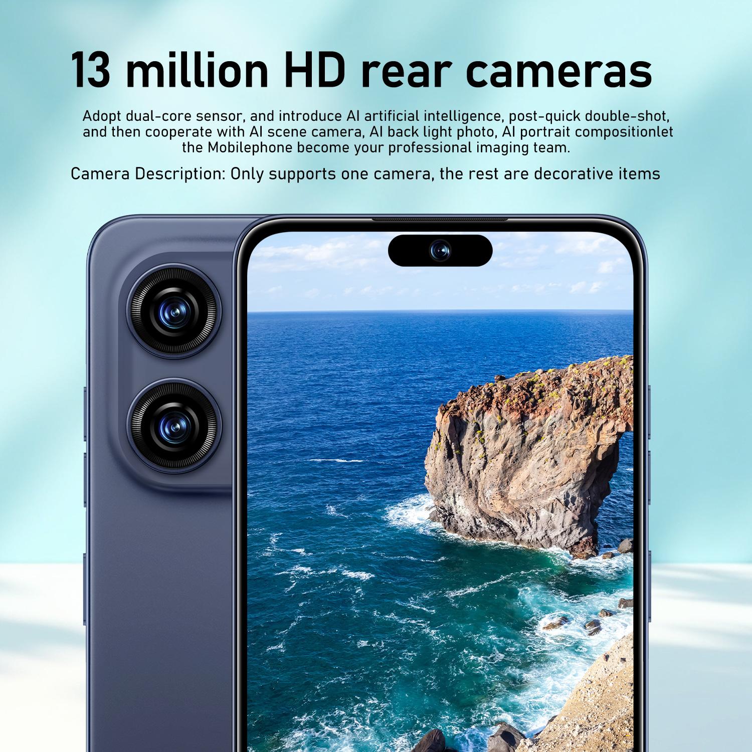 Astarry 16 Pro Max Large Screen Smartphone, 4GB+64GB RAM, Android 10.0, 6.93-Inch Screen, 4100mah Battery, 8-Core Processor, Dual Sim, Fingerprint & Face Unlock, Dual Sim Smartphones