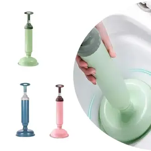 Toilet Plunger Silicone  Anti Clogging Drainage Cleaner Pipeline Dredging Device Bathroom Sink Cleaning Supplies Durable Plunger