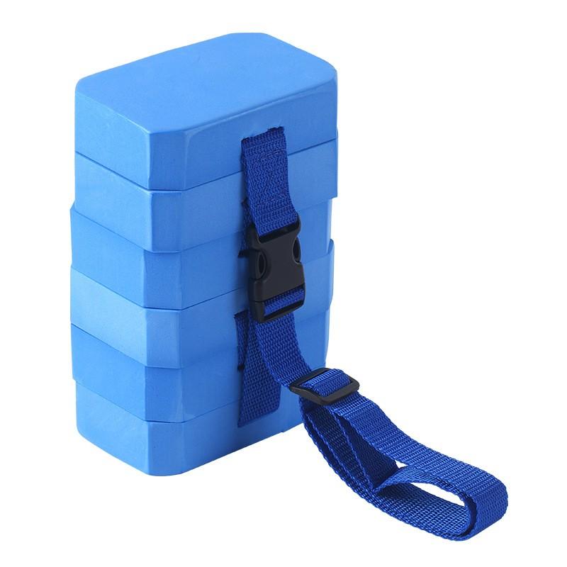 1PC Swim Belt, Water Exercise Equipment, EVA Foam Auxiliary Aquatic Exercise Swimming Training Aid Waist Belt, Adjustable Aquatic Floatation Belt for Adult Swimming Beginners