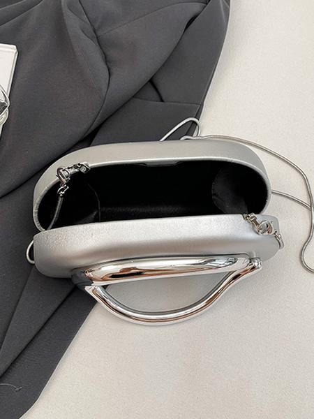 Simple and generous all-match small square handbag, metal buckle decorative chain crossbody bag, fashionable daily exquisite evening handbag, elegant bags, niche suitable shopping and participating in activities, etc.