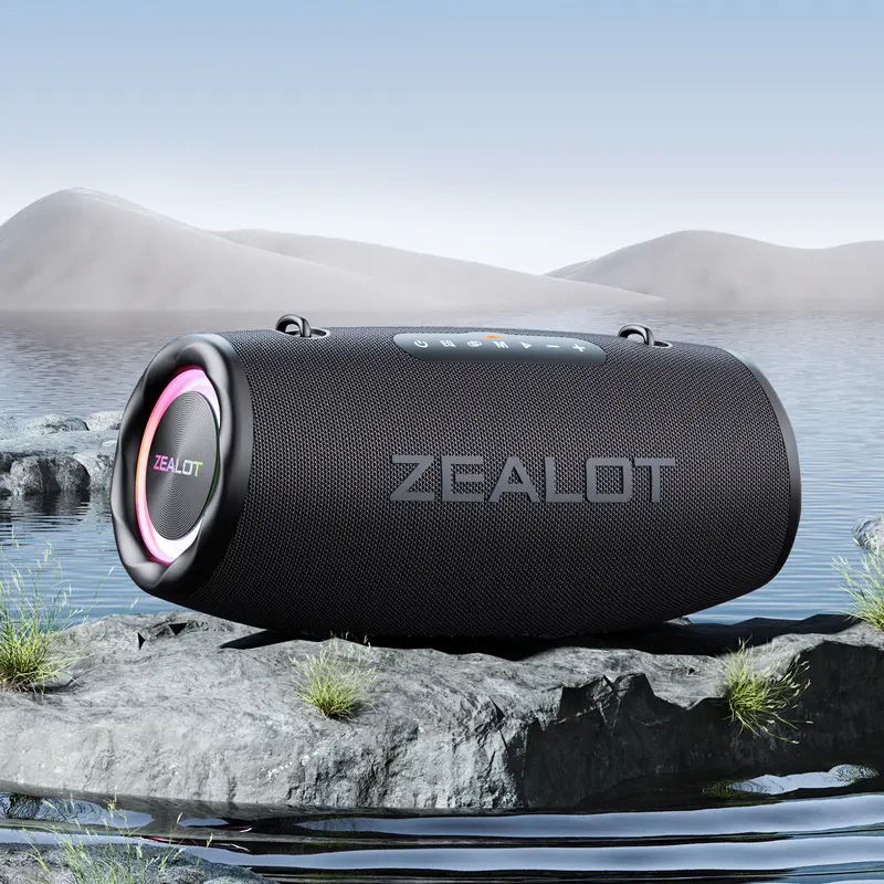 ZEALOT Zealot S87 Portable Wireless Speaker, 1 Count USB ZEALOT Zealot S87 Portable Wireless Speaker, 1 Count USB