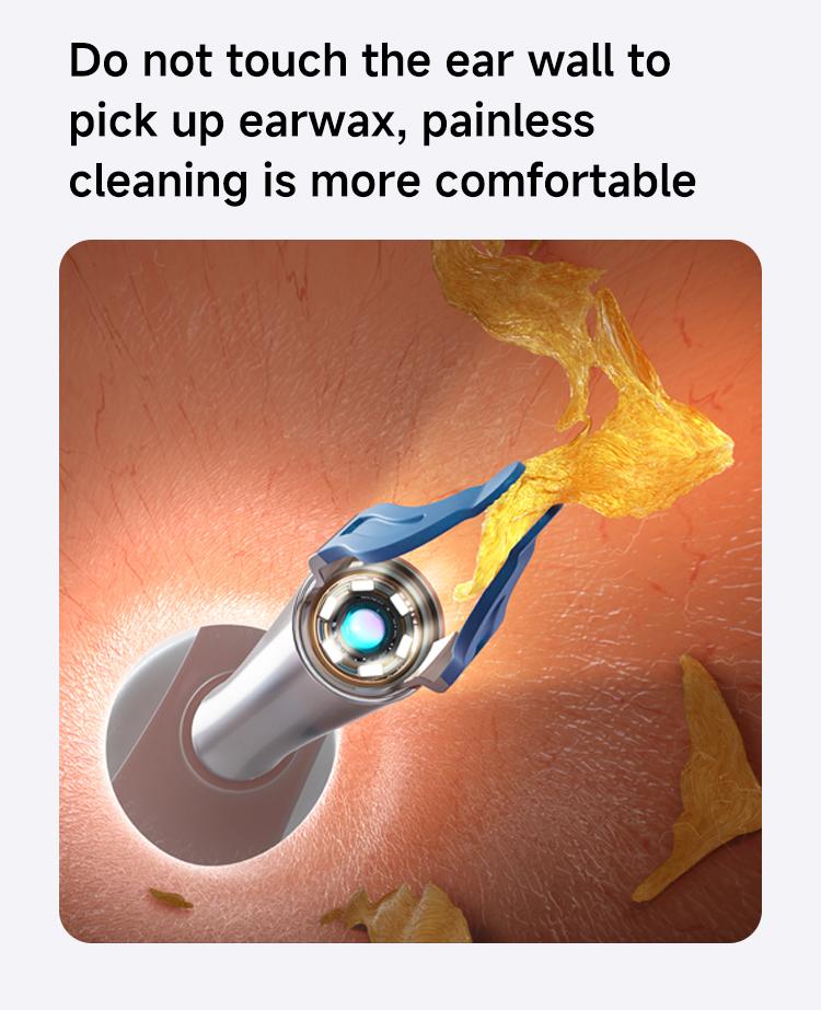 【For Pros】Smart Ear Cleaning Tool, 1 Box Ear Wax Removal Tool with 12pcs Tip, Portable Ear Wax Cleaner, Ear Wax Cleaning Kit, Ear Waxing Cleaning,  Ear Wax Removal Kit Earwax Remover ear wax removal tool