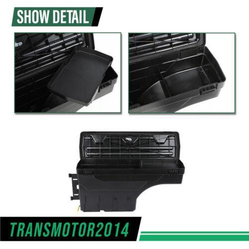 G-PLUS Truck Bed Storage Tool Box Swing Case Left Side Fit For 2019-2021 Dodge Ram 1500 Waterproof Left Driver Side Password Swing Case Tool Box