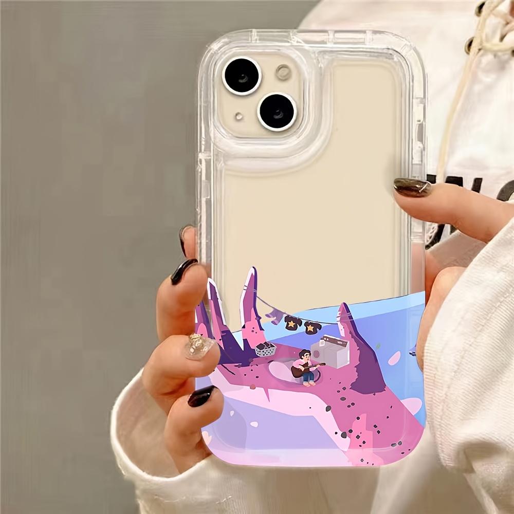 Cartoon Stevens Universes Phone Case, Compatible with iPhone 17 16e 16 15 14 13 12 11 Pro Max Mini Air XR XS X 7 8 Plus, Soft Tpu Protective Back Cover, Accessories, Shockproof Tpu Cover