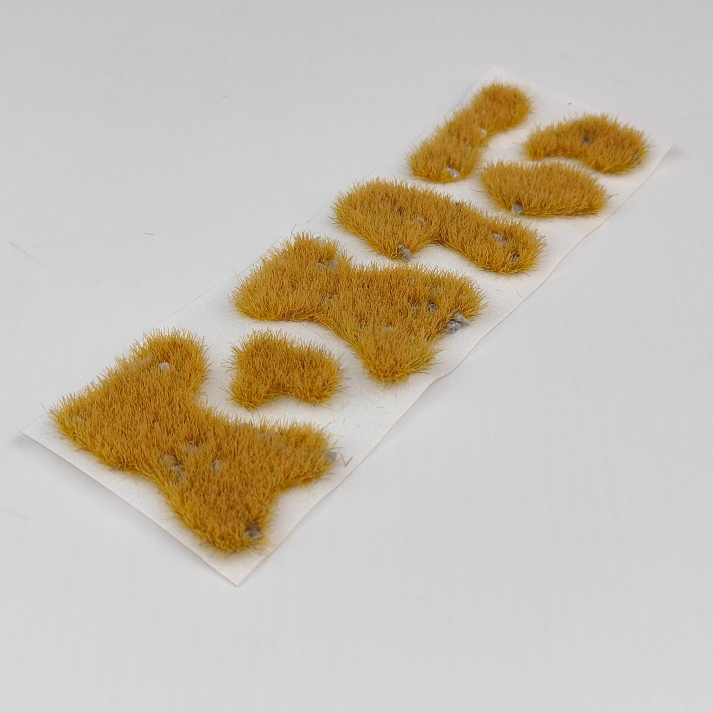 Self-Adhesive Static Grass Sheets, Multi-Sized Model Scenery Grass Mats, Ideal for Train Models, 3D Models, Railway Layouts, Tabletop Rpgs, Artificial Faux Plants